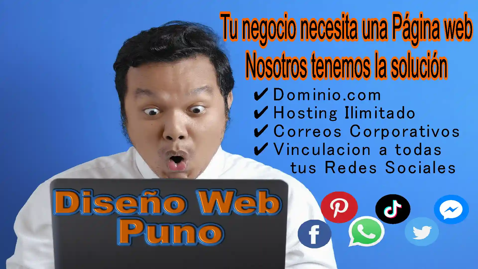 Publicidad - Tu pagina web desde S/350.00 Soles